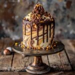 Gâteau marbré à la pâte à tartiner