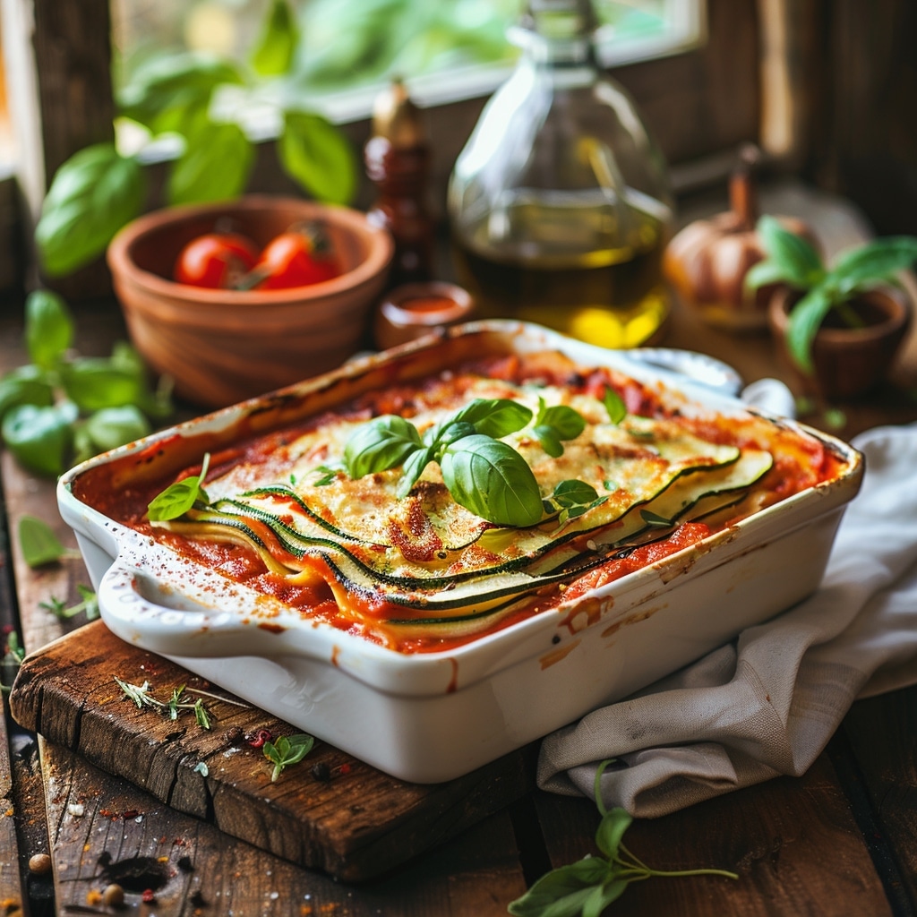 Lasagnes courgettes Cabriol – recette