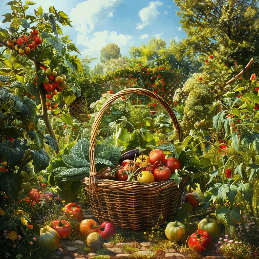Potager BIO : Récoltes abondantes – satisfaction totale