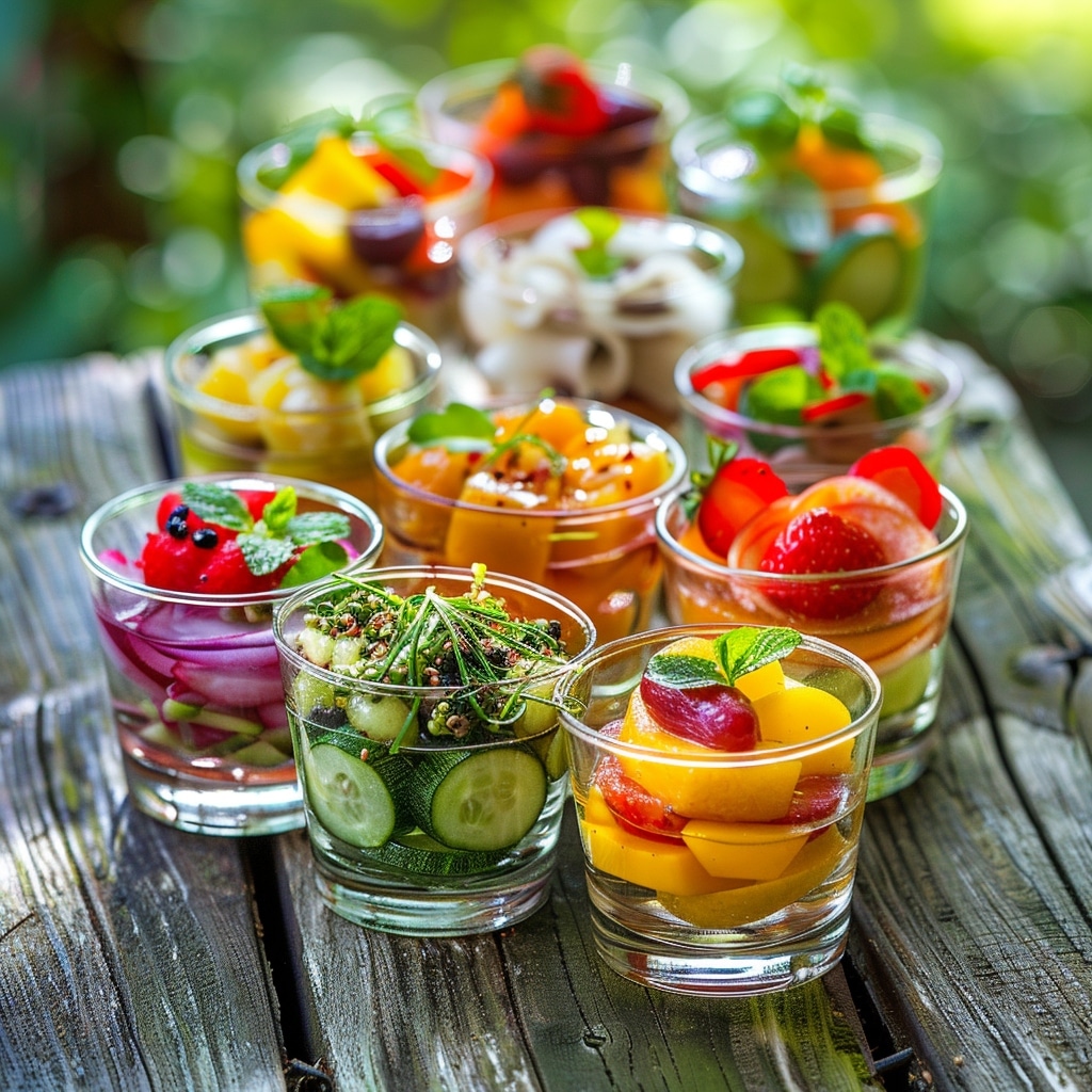 Verrines apéritives de saison – recette